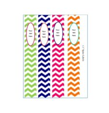 Binder Spine Template