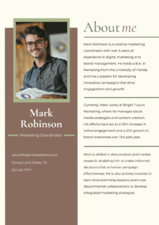 Biography Template