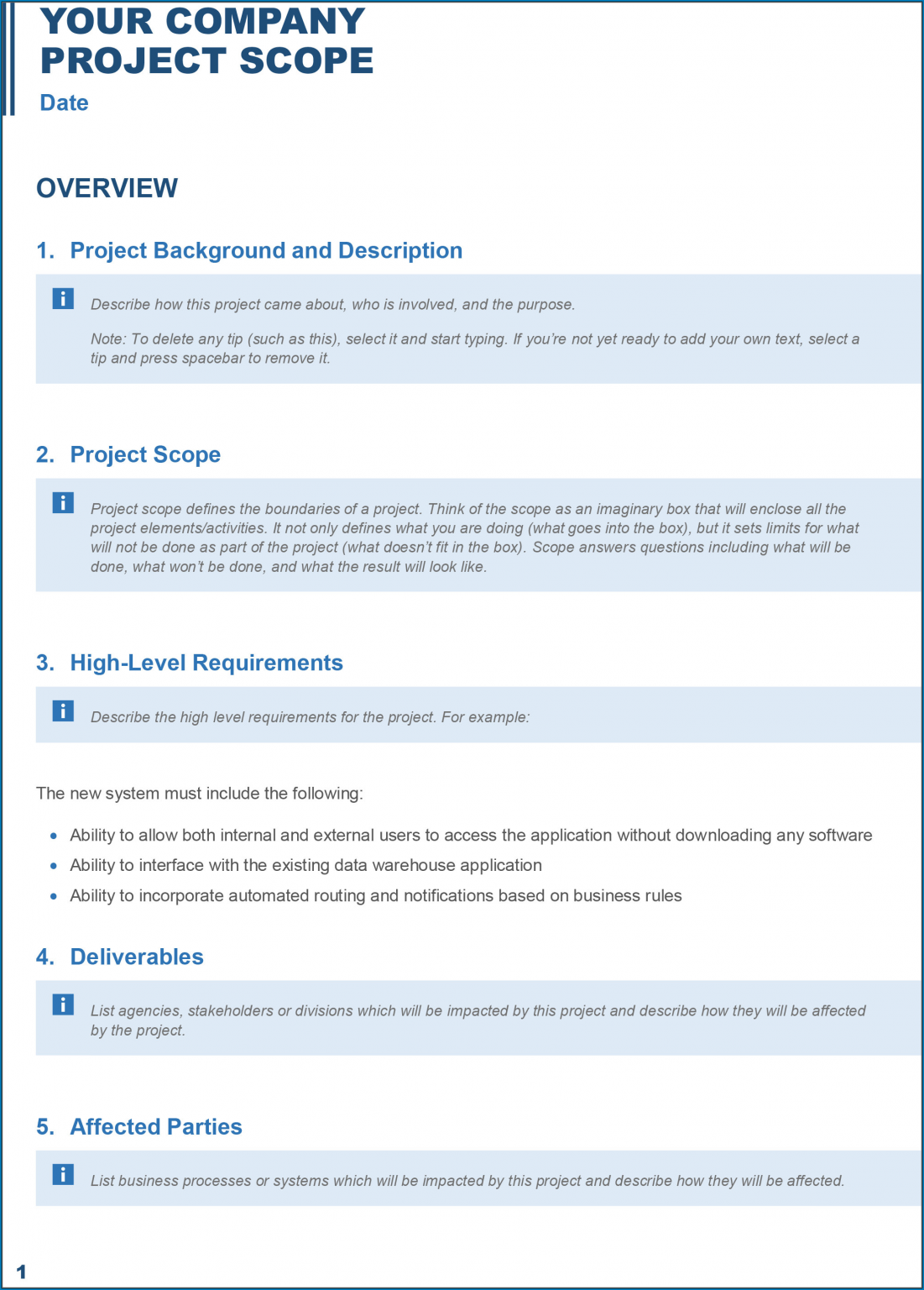 √ Free Printable Business Plan Template Word