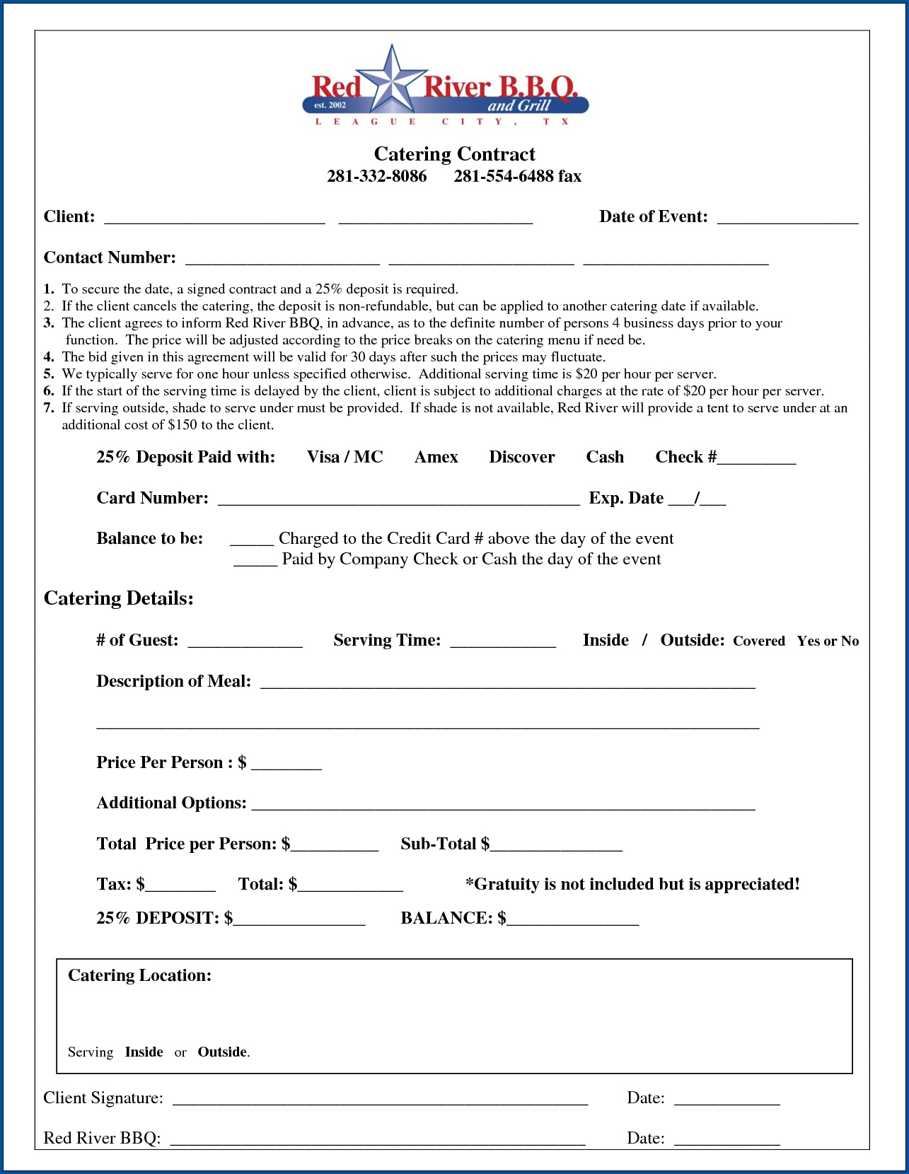 free-printable-catering-contract-template-templateral