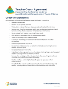 Coaching Contract Template