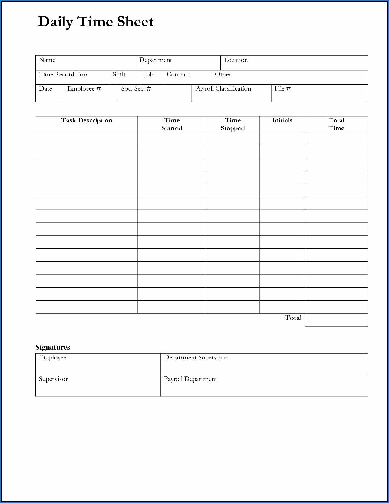 Consultant Timesheet Template Sample