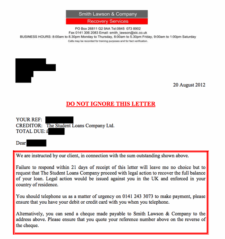 Debt Collection Letter Template
