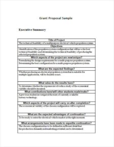 Education Grant Proposal Template Templateral