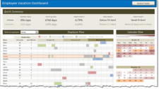 Employee Leave Tracker Template