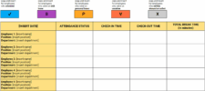 Employee Leave Tracker Template