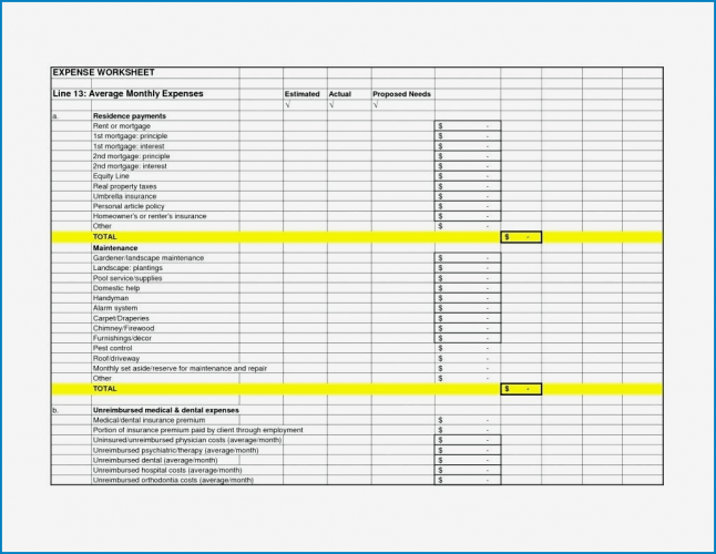 √ Free Printable Budget Template For Project Management