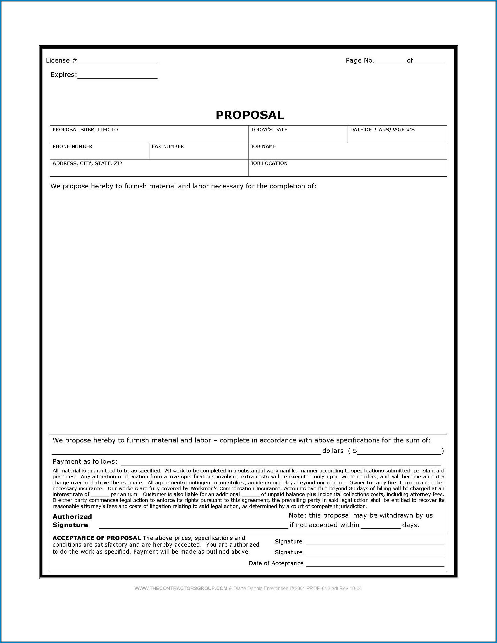 free-printable-contractor-estimate-form-templateral