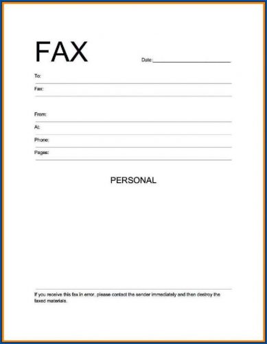 free printable fax cover sheet word template templateral