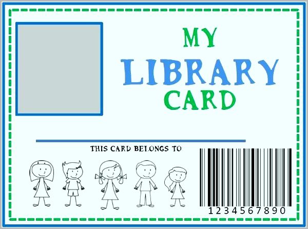 Example of Library Membership Card Template