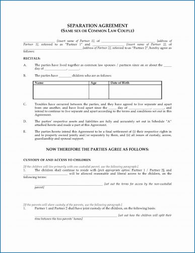  Free Printable Parent Child Contract Template Templateral