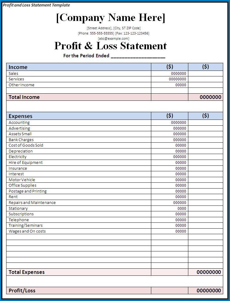 free-printable-profit-and-loss-report-template