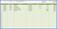 General Ledger Template Example