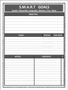 Goal Tracker Template
