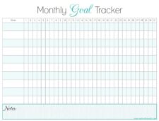 Goal Tracker Template