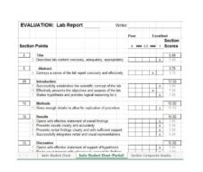 Grade Book template
