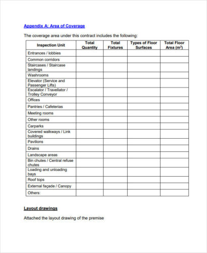 Window Washing Contract Example √ Window Cleaning Contract Template
