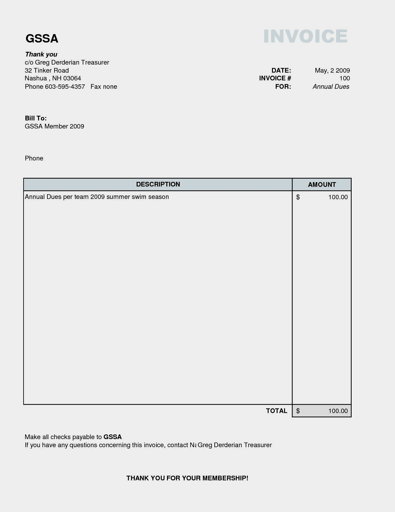 Free Generic Invoice Template from www.templateral.com