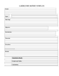 Lab Report Template