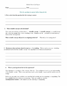 Lab Report Template