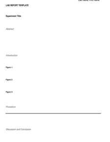 Lab Report Template