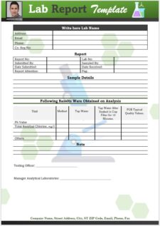Lab Report Template