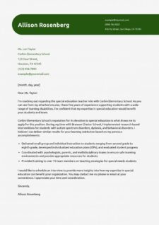 Letter of Introduction for Teacher