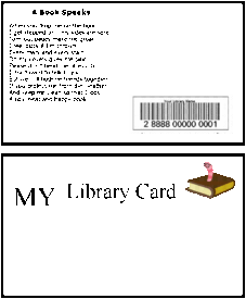 Library Membership Card Template Example