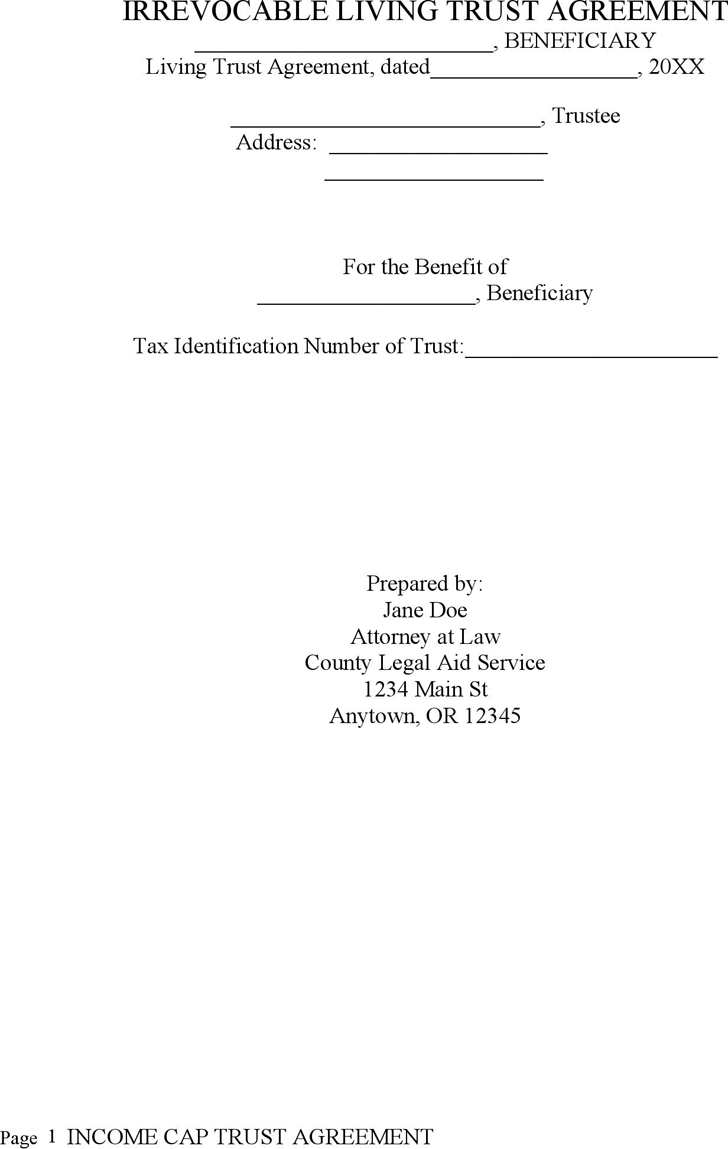 Living Trust Form