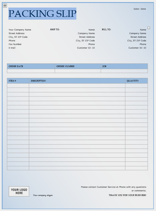Packing Slip Template Excel from www.templateral.com