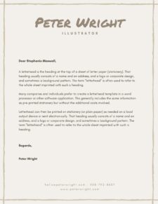 Personal Letterhead Template