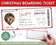 Plane Ticket Template