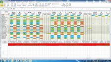 Printable Employee Shift Schedule Template Sample
