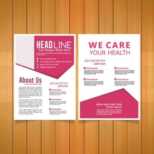 √ Printable Medical Brochure Template
