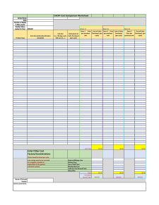 Printable Price Comparison Sheet Template Example