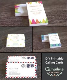 Free Diy Printable Business Card Template | Free Printable pertaining to Free Template Business Cards To Print