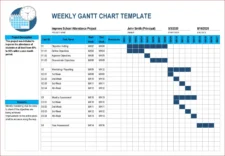 Project Chart Template