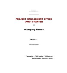 Project Charter Template