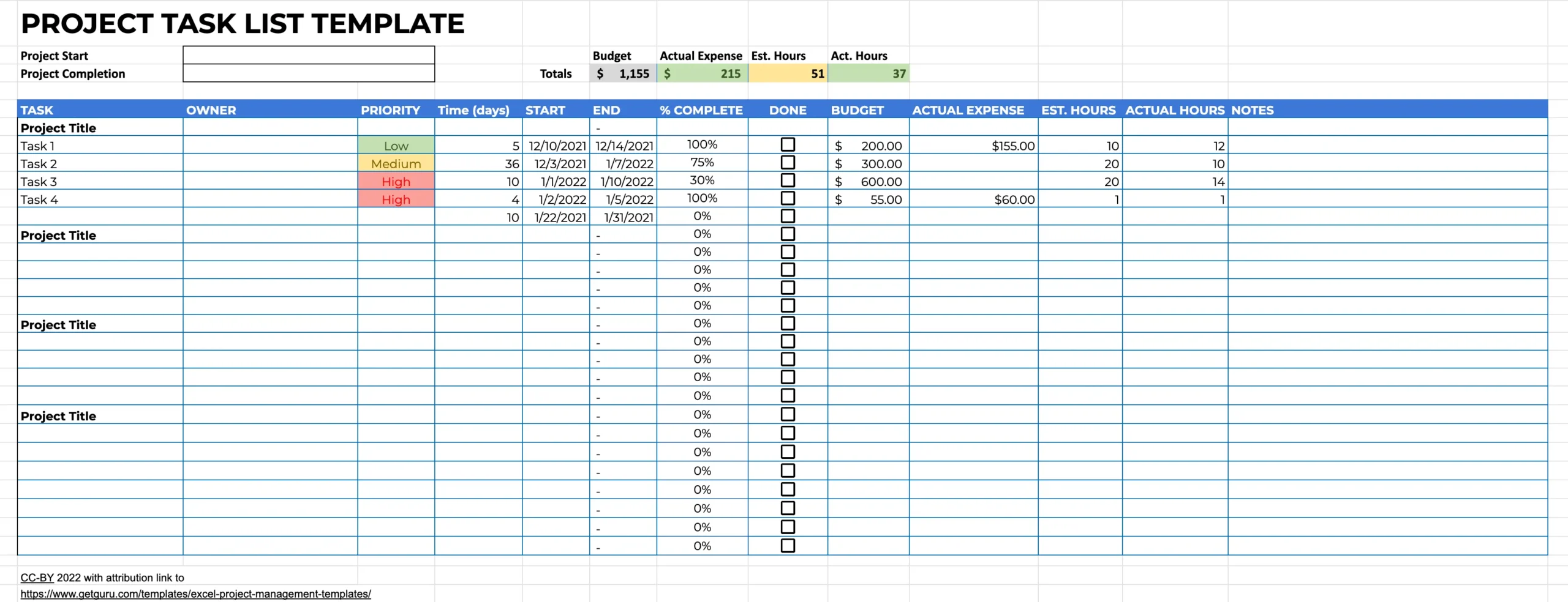 Project Tracking Template Example Project Tracking Template Example