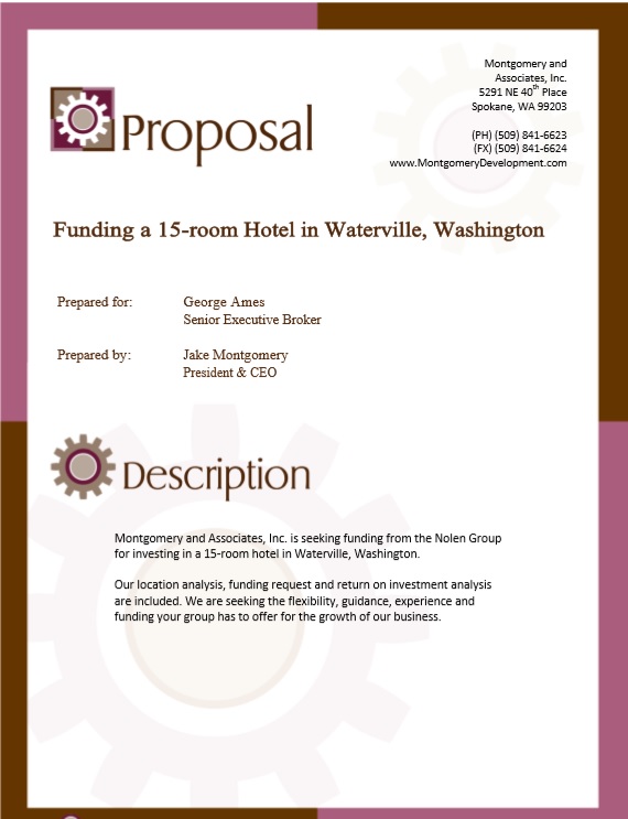 Real Estate Proposal Template