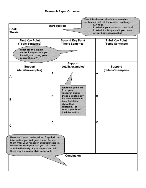 Research Paper Template