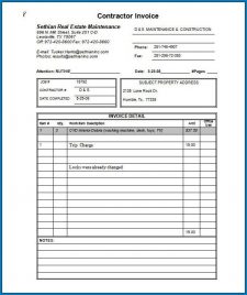 √ Free Printable Business Invoice Template