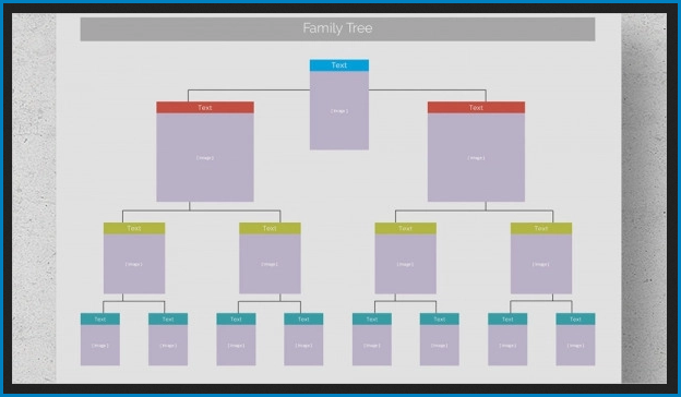 Sample of Family Tree Template Excel