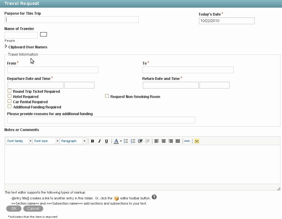Sample of Printable Travel Advance Request Form Sample of Printable Travel Advance Request Form