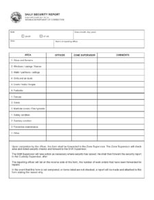 Security Report Template