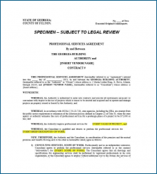 Service Agreement Template Example