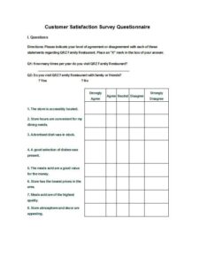 Survey Template