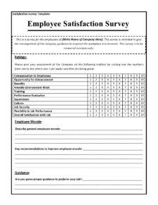 Survey Template
