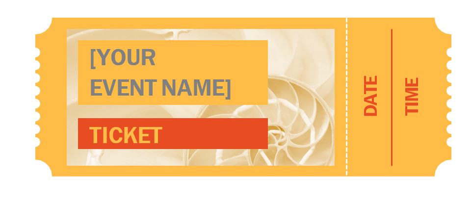 Free Printable Ticket Template Word