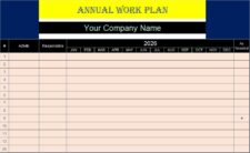 Work Plan Template